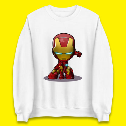 Marvel Avenger Iron Man Movie Character Ironman Costume Superhero Marvel Comics Unisex Sweatshirt