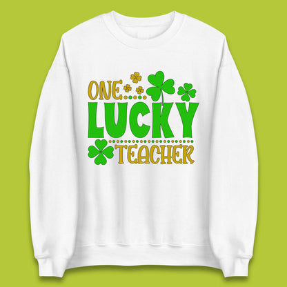 One Lucky Teacher Unisex Sweatshirt