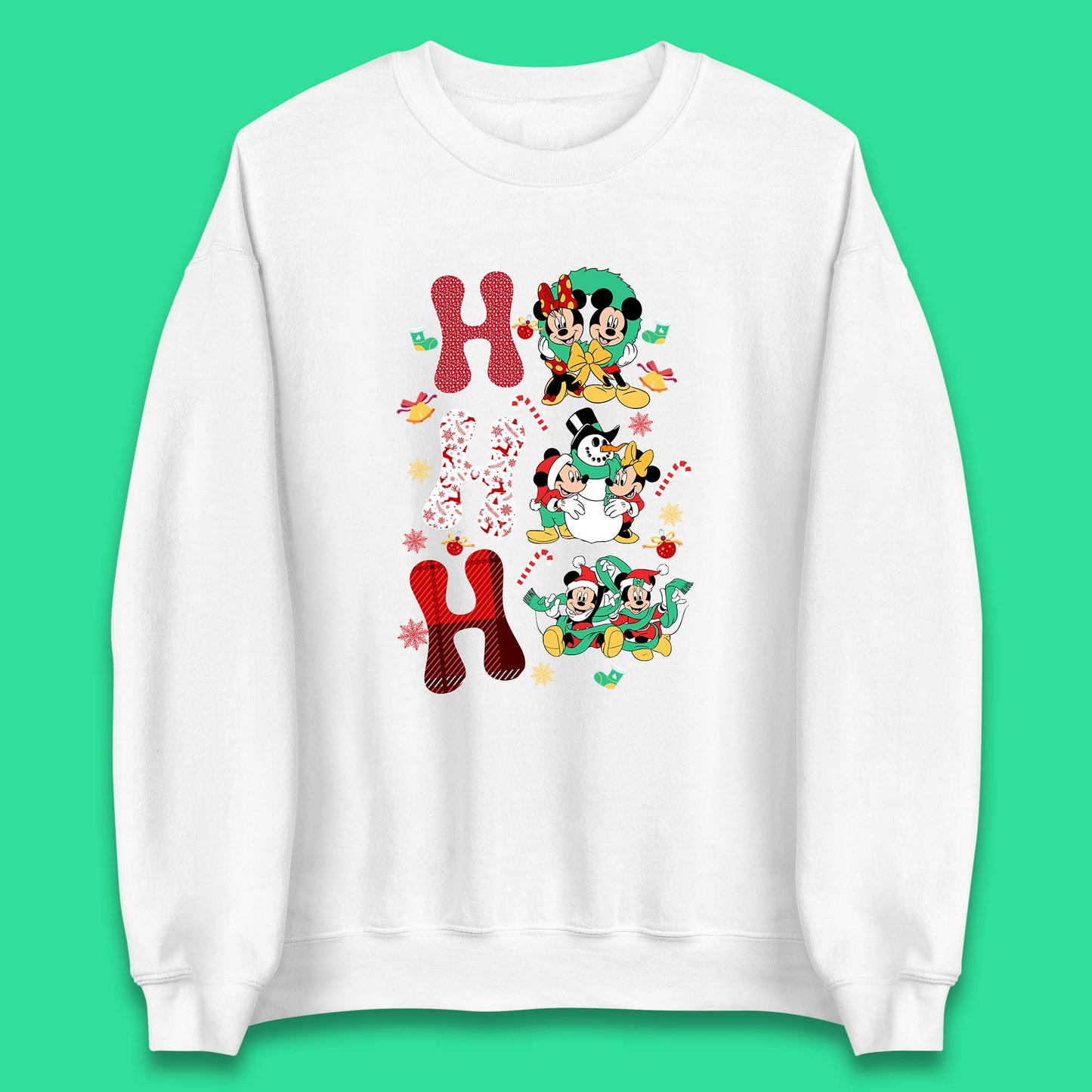 mickey and minnie mouse sweatshirt