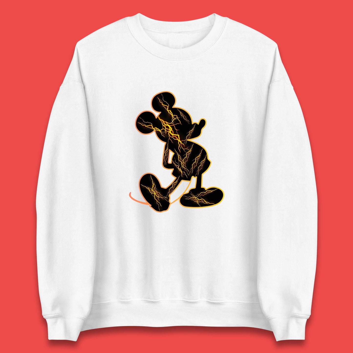 Disney Classic Mickey Mouse Pose Disney Retro Cartoon Character Disneyland Holiday Vacation Unisex Sweatshirt