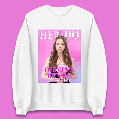 Custom Hen Party Unisex Sweatshirt 