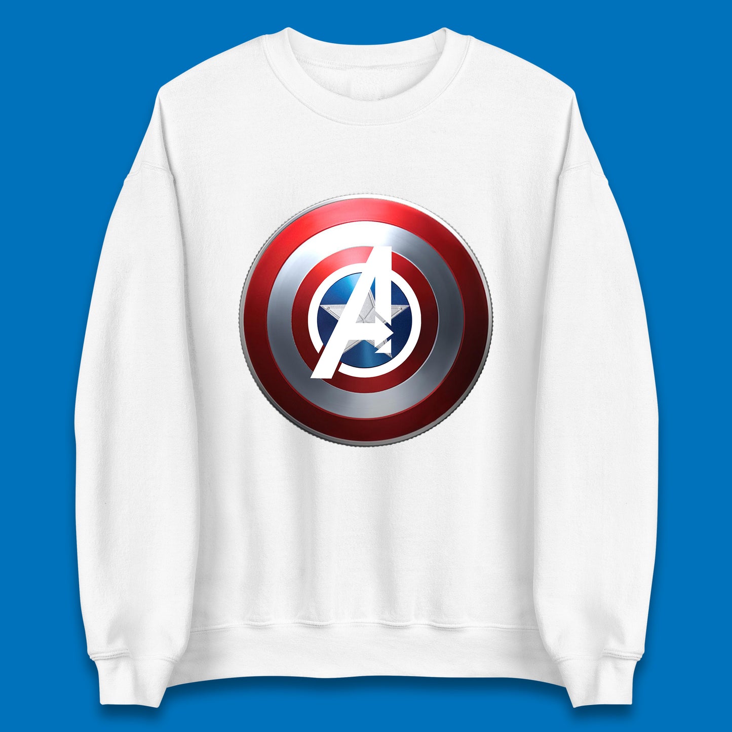 Captain America's Shield Marvel Avengers Captain America Cosplay The Captain Steven Rogers Unisex Sweatshirt