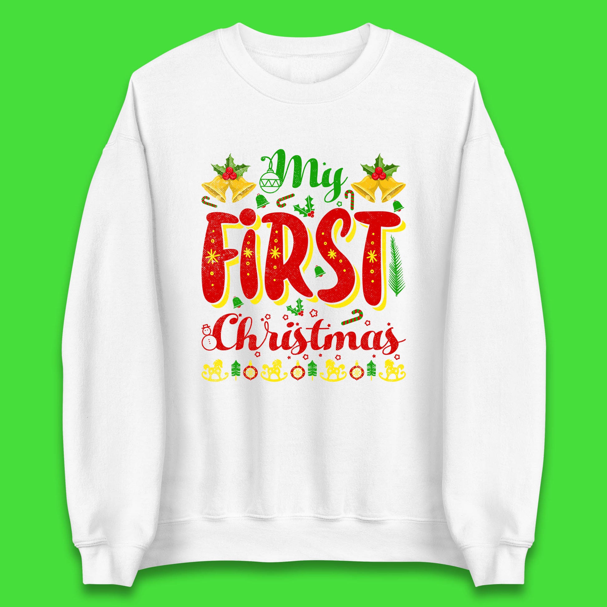 my first christmas sweater