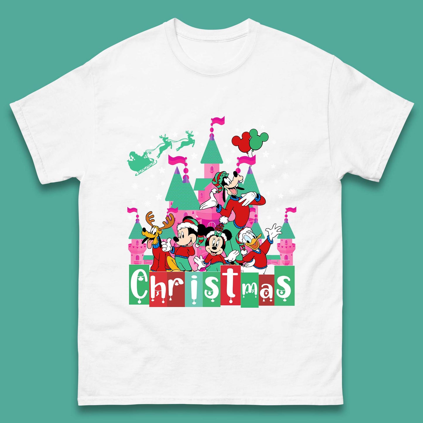 christmas disneyland t shirt