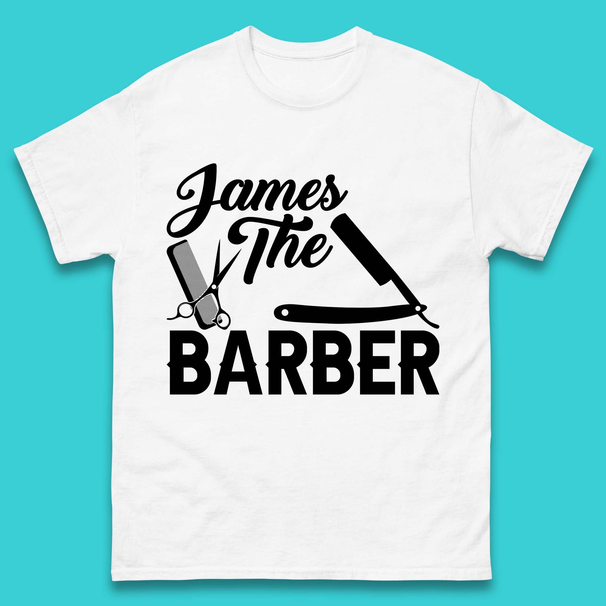 Personalised Hairdresser T Shirt