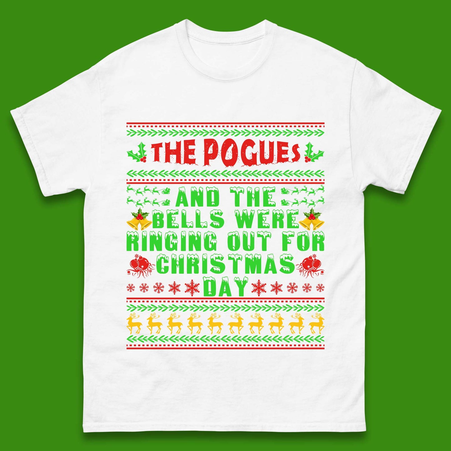 The Pogues Christmas Day Mens T-Shirt