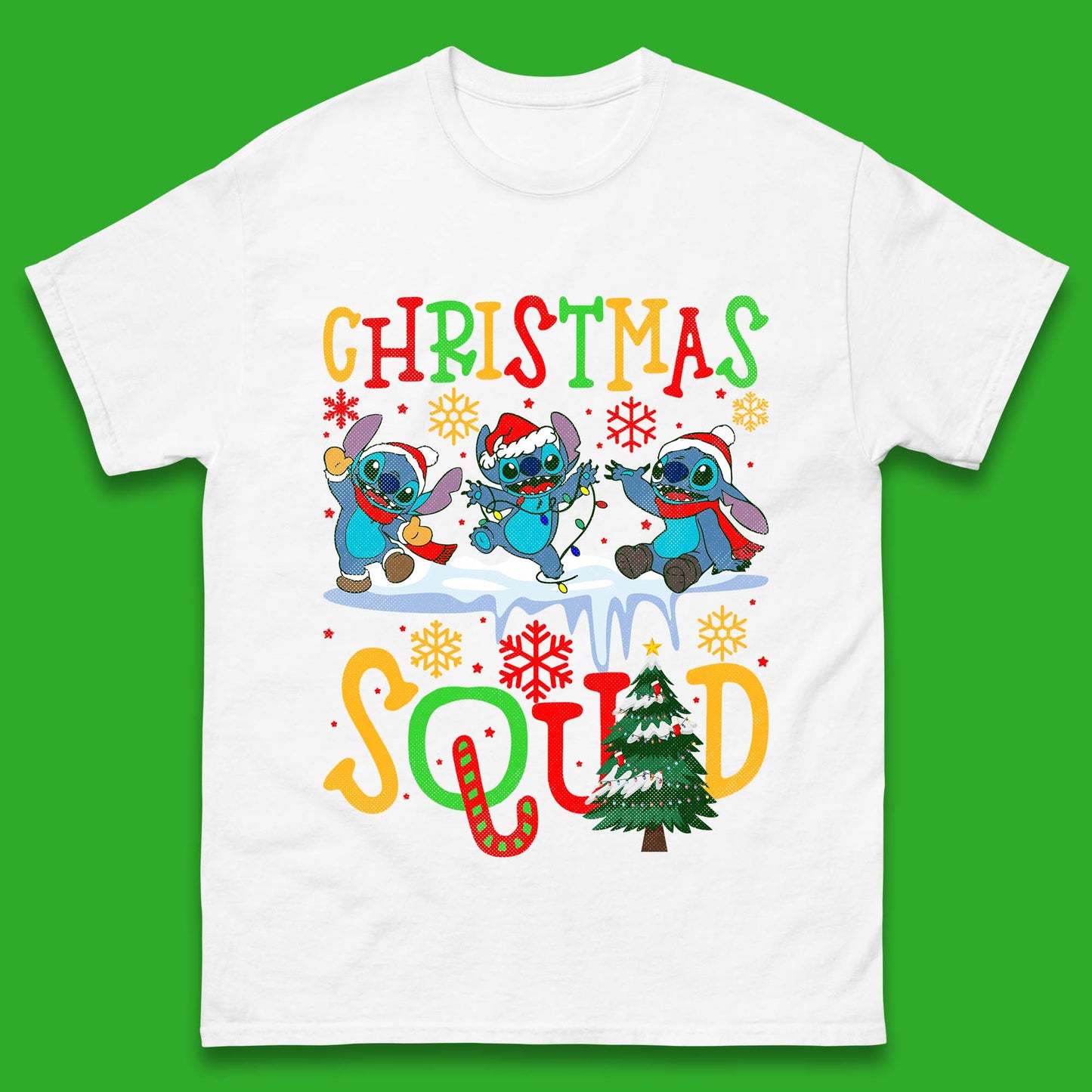 Christmas Stitch Squad Mens T-Shirt