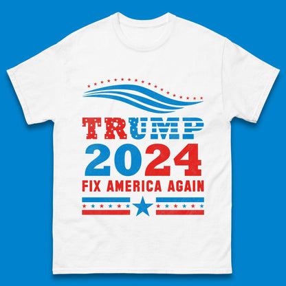 Trump 2024 Fix America Again Mens T-Shirt