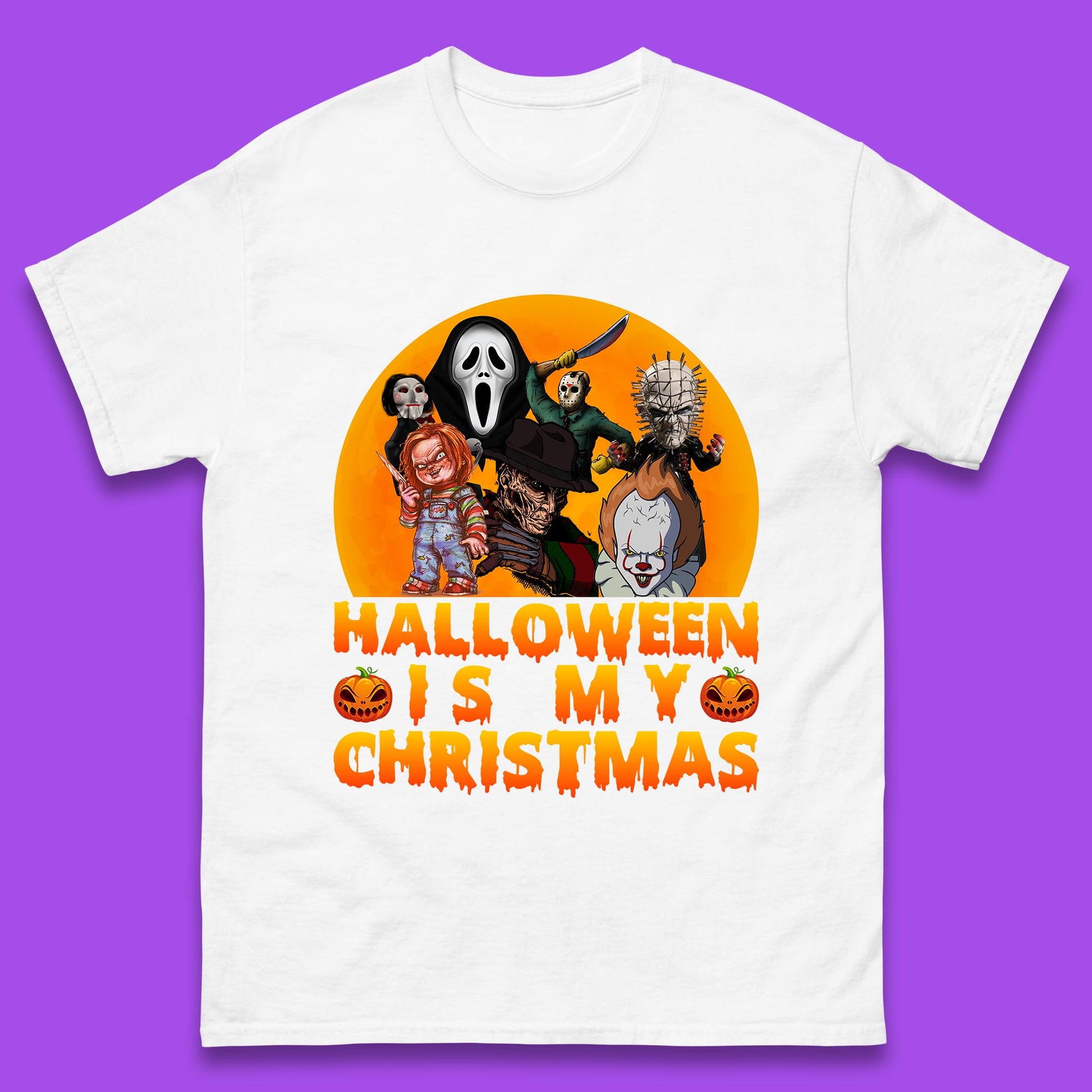 iconic horror movie characters t shirt