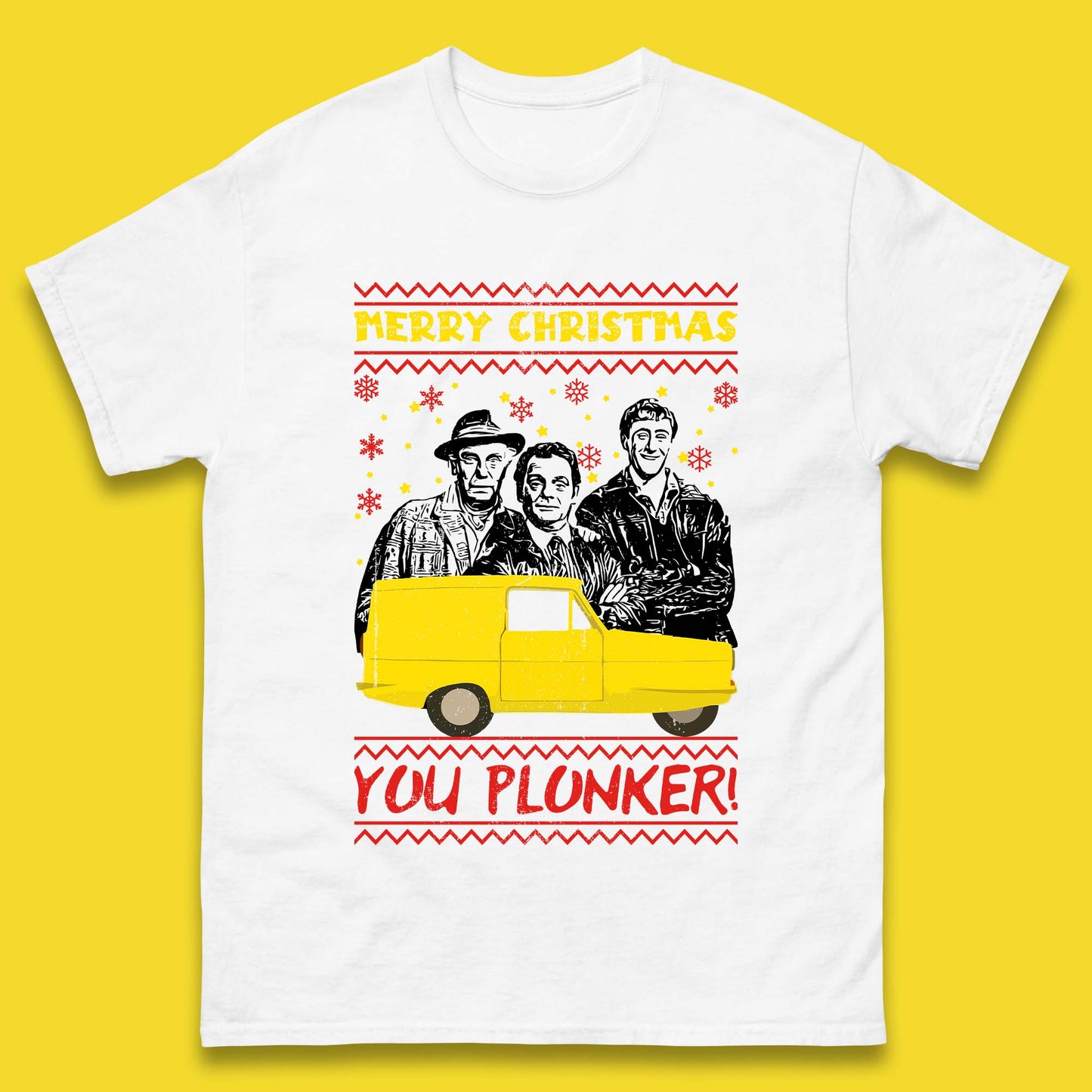 Merry Christmas You Plunker Mens T-Shirt