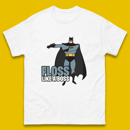 Batman Floss Like A Boss DC Comics Action Adventure Superheros Movie Character Mens Tee Top