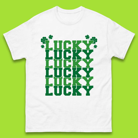 Lucky St Patrick's Day Mens T-Shirt