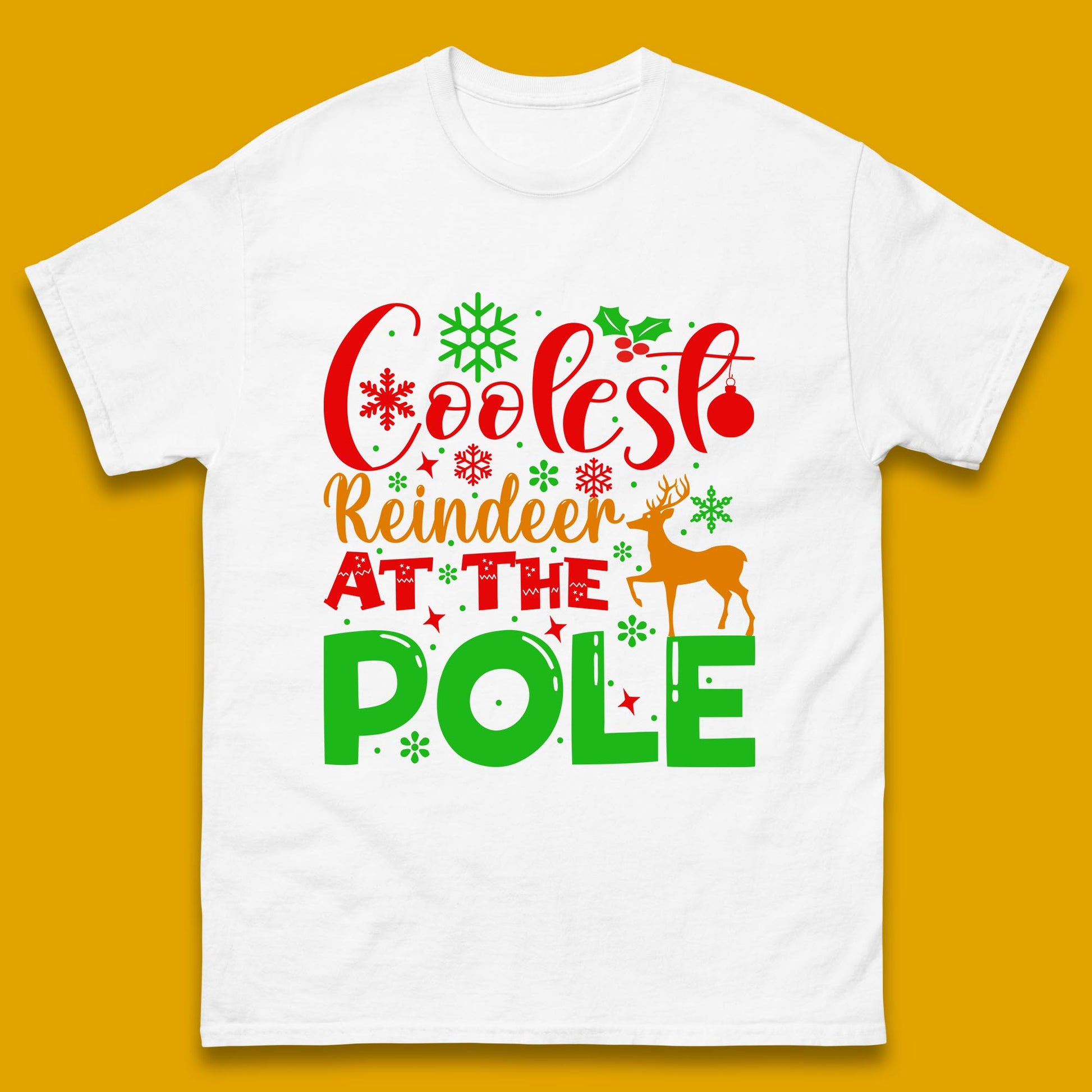 coolest reindeer t shirt