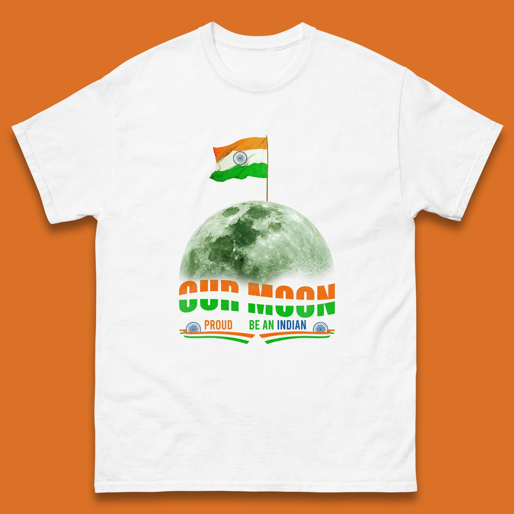 India to The Moon T Shirt