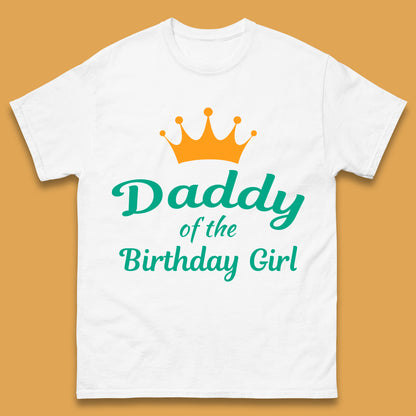 Daddy Of The Birthday Girl Mens T-Shirt