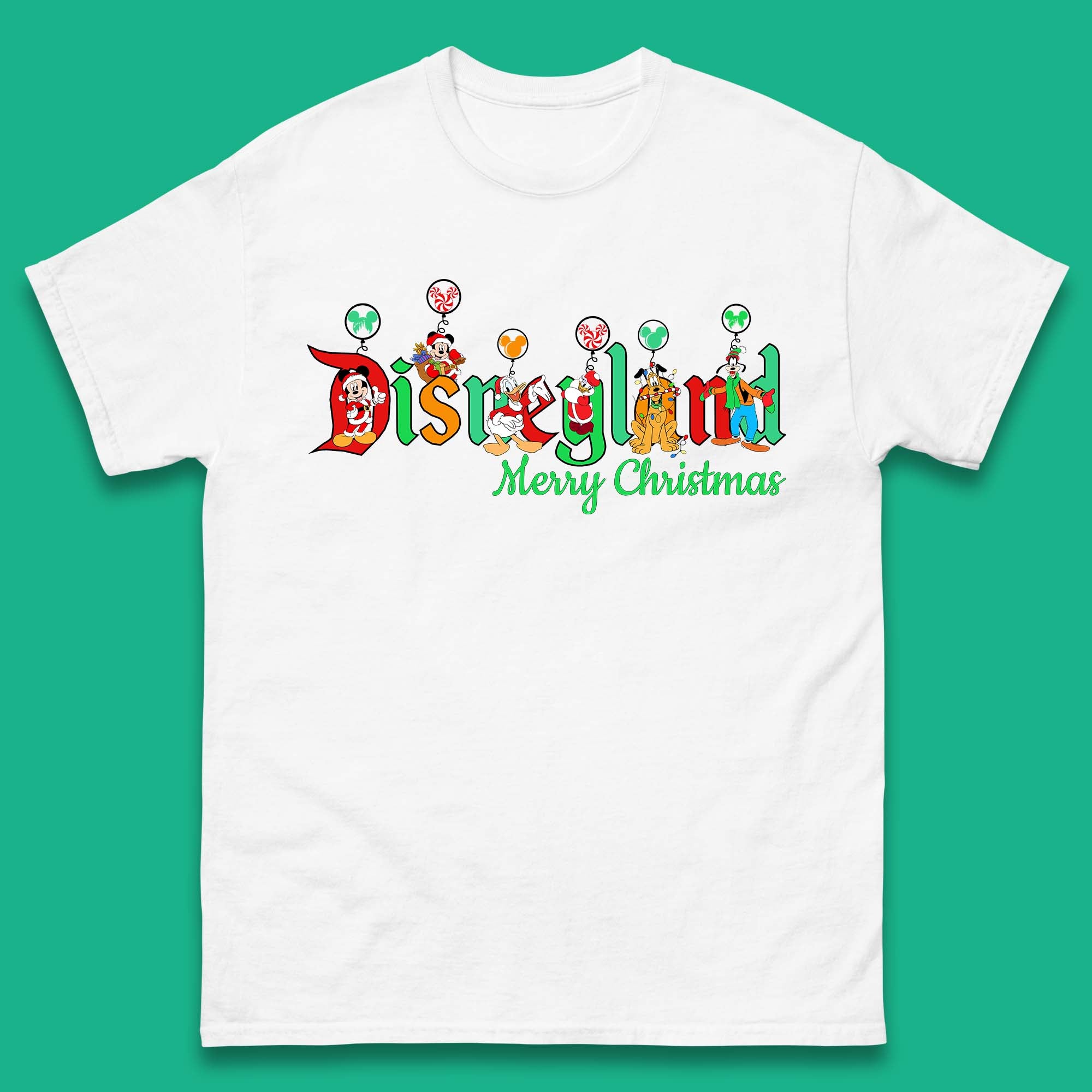 Disneyland Paris Christmas 2024 T Shirt Buy Disney Tees Online UK