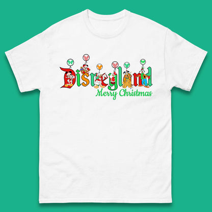 disneyland merry christmas disney mickey and friends t shirt