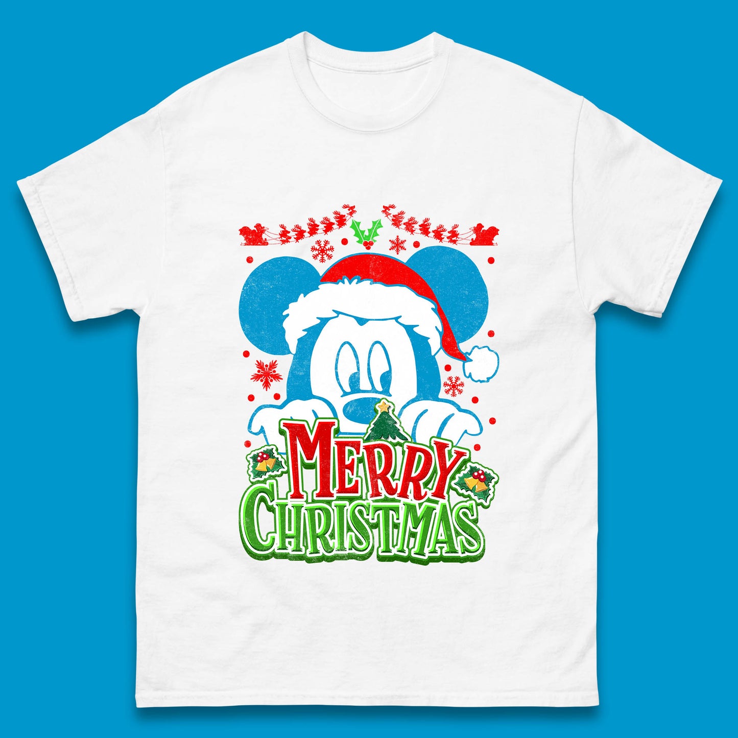 mickey mouse christmas t shirt