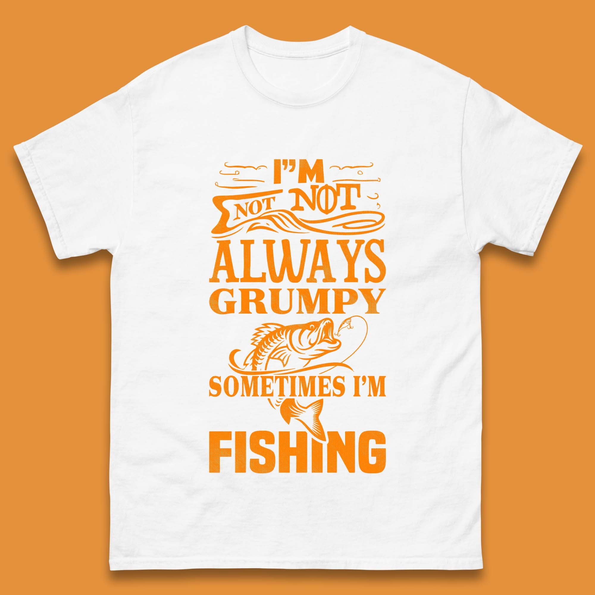 Fishing Shirt Short Sleeve Fisherman Funny Adult Humor