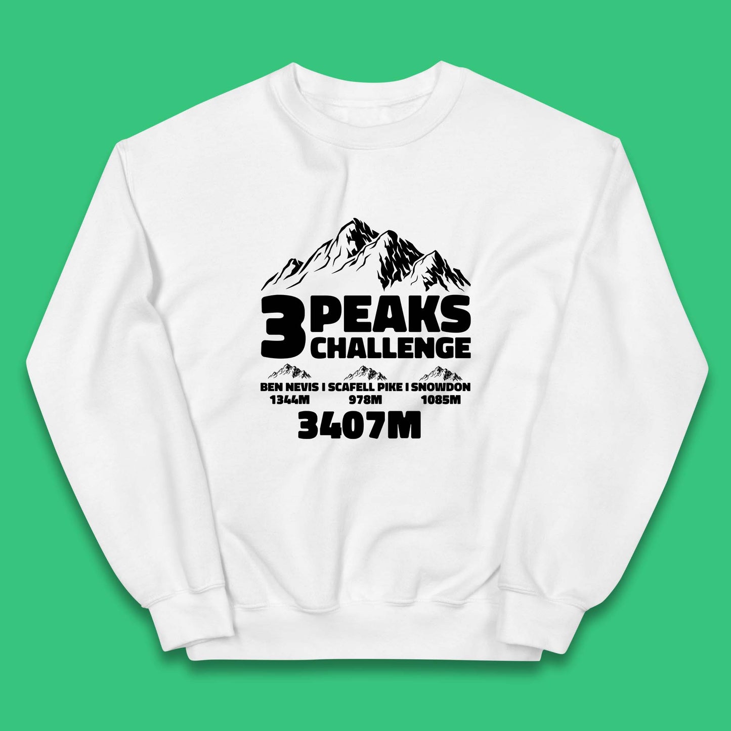 3 Peaks Challenge Kids Jumper