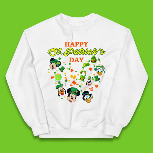 Disney Happy St. Patrick's Day Kids Jumper