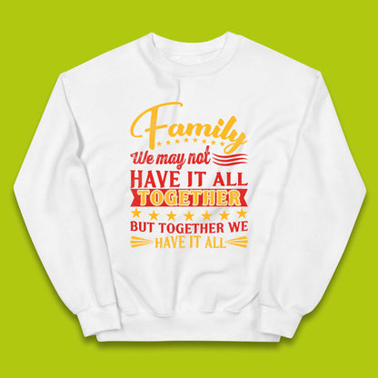 Family Reunion Kids Jumper