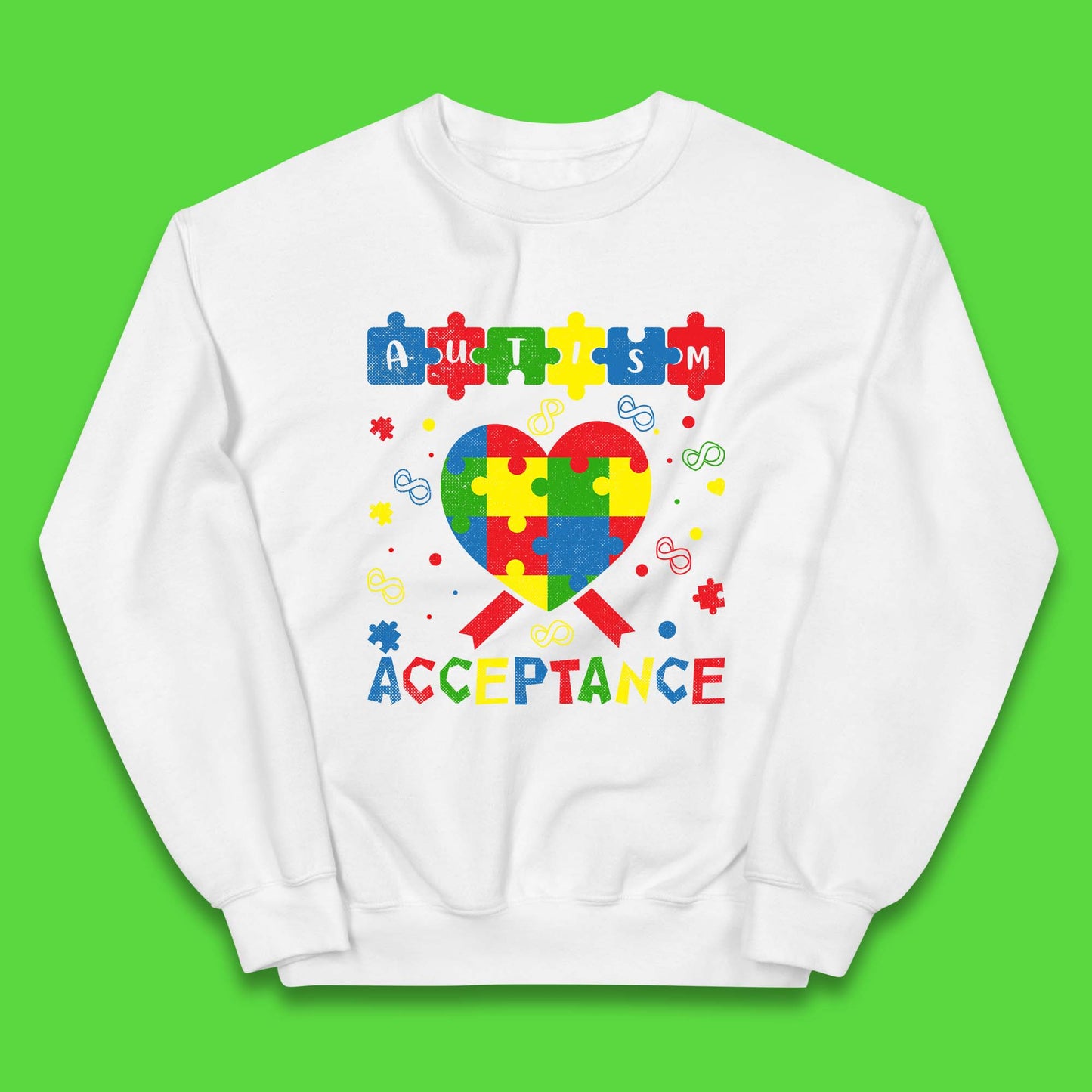 Autism Acceptance Awareness Kids Jumper