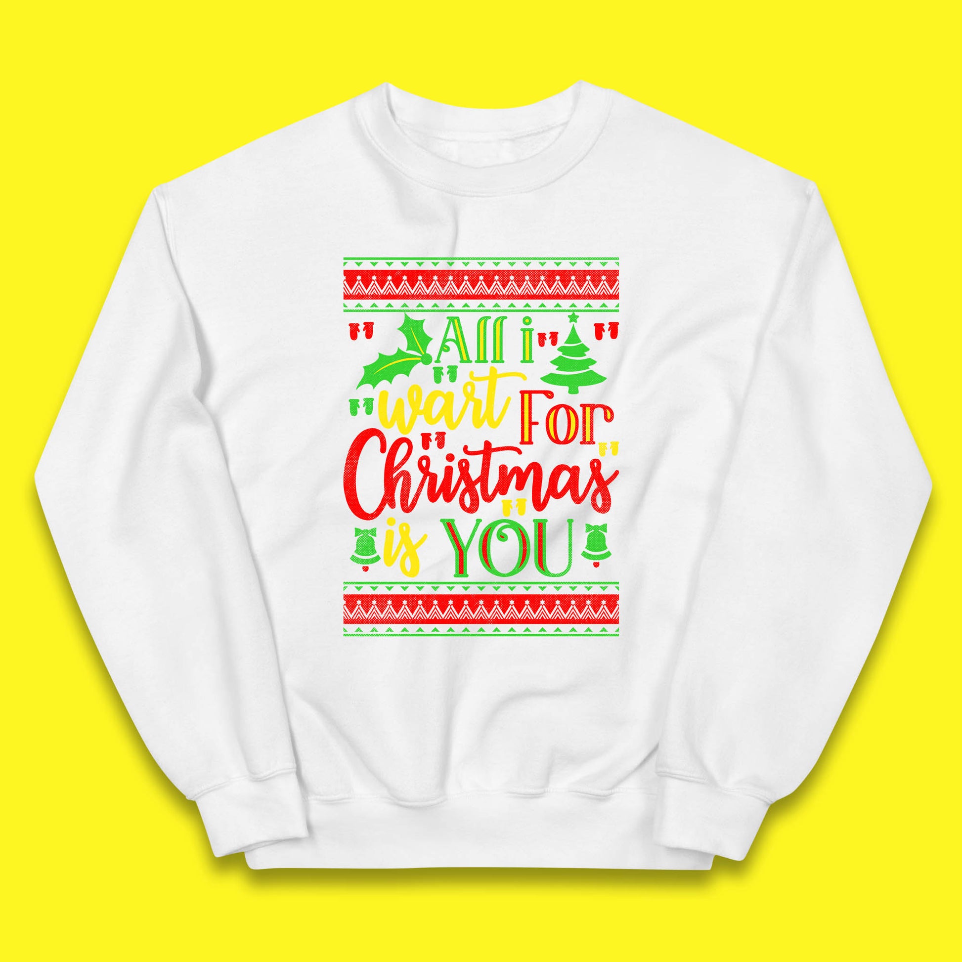 all i want for christmas is you jumper