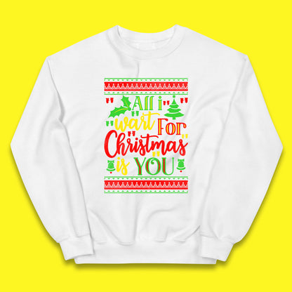 all i want for christmas is you jumper