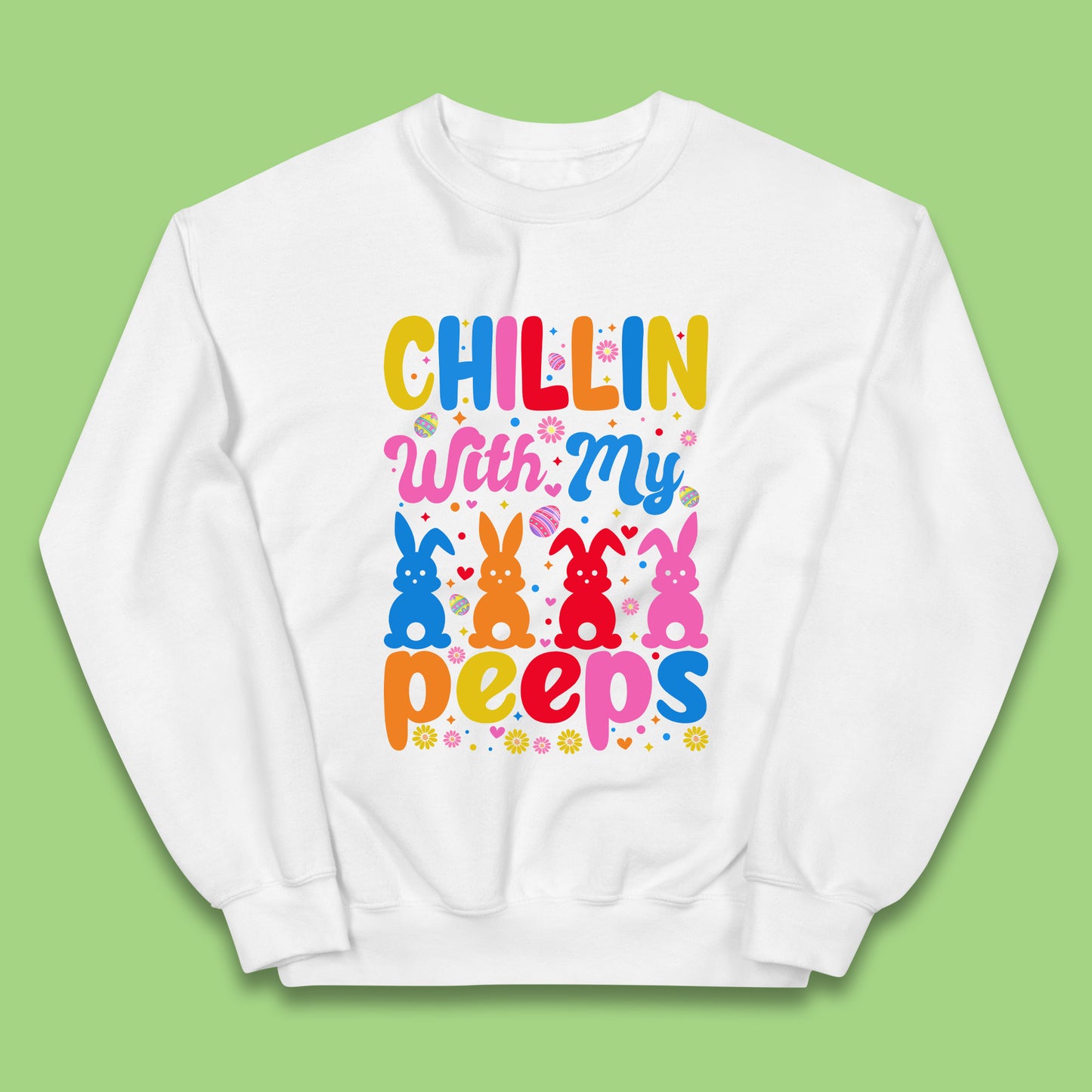 Chillin With My Peeps Kids Jumper