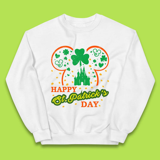 Disney Happy St. Patrick's Day Kids Jumper