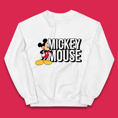 Disney Mickey Mouse Cartoon Character Disneyland Walt Disney Vacation Trip Disney World Kids Jumper