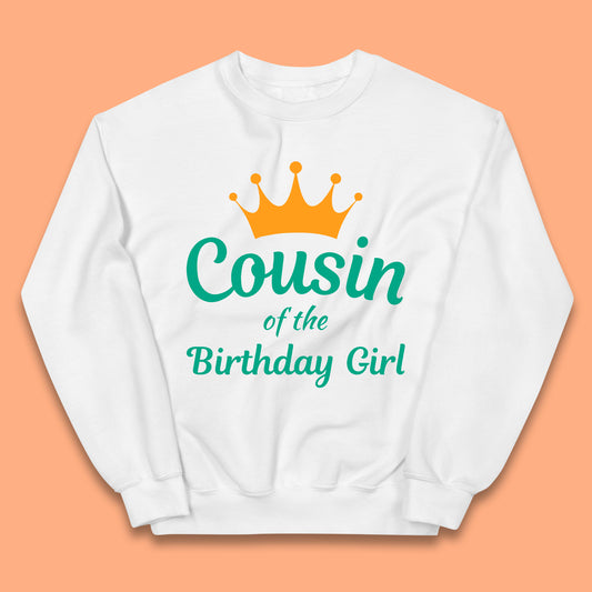 Cousin Of The Birthday Girl Kids Jumper