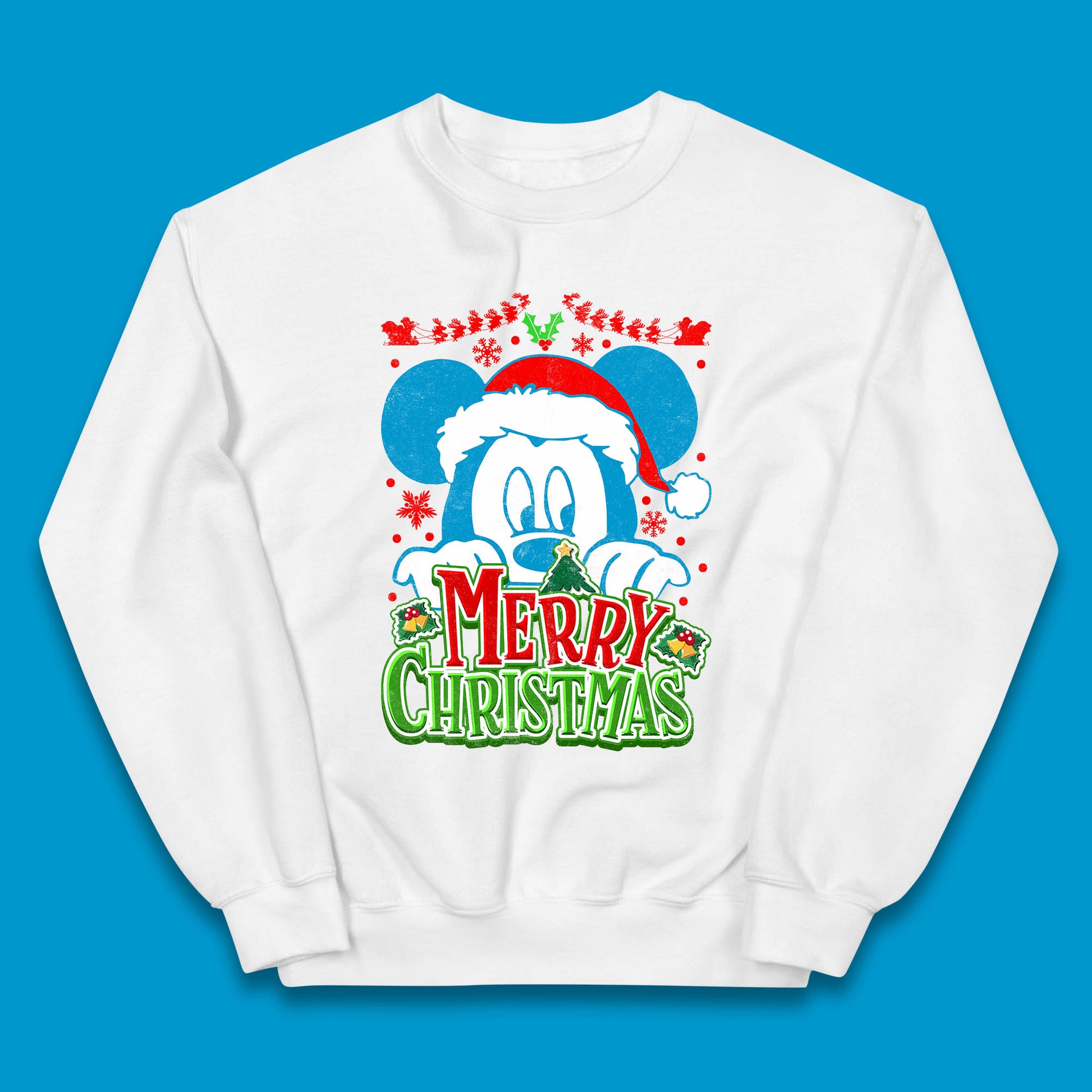 mickey mouse christmas jumper