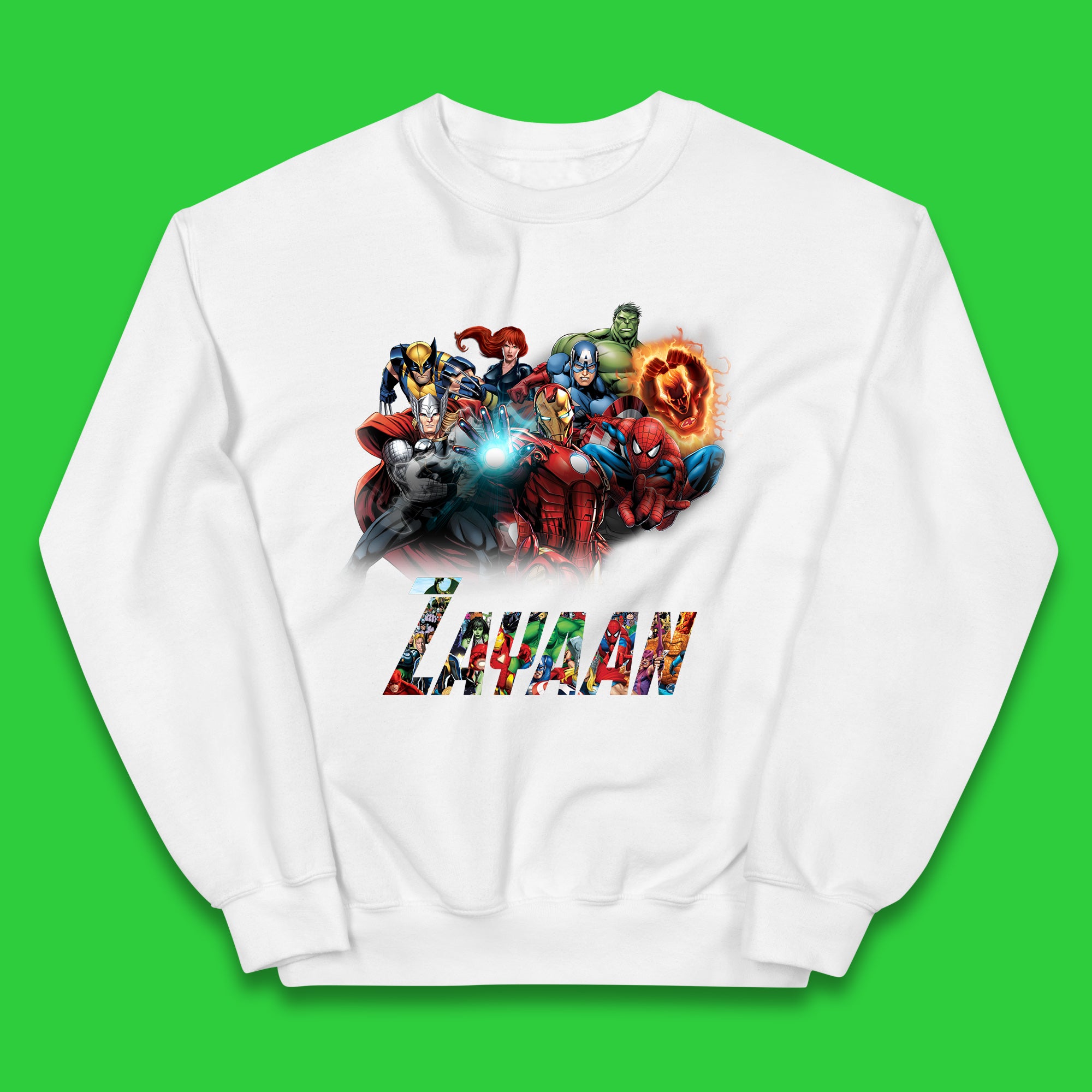 Marvel best sale jumper kids