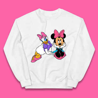 Daffy Duck and Minnie Mouse Sweatshirt UK