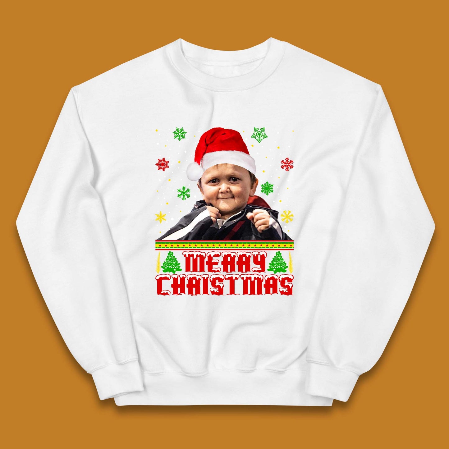 Hasbulla Mini Khabib Christmas Kids Jumper