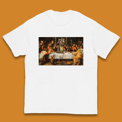 Jesus Quintana The Big Lebowski Dude Last Supper By Juan De Juanes Christmas Religious Christian Motives Kids T Shirt