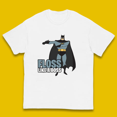 Batman Floss Like A Boss DC Comics Action Adventure Superheros Movie Character Kids T Shirt