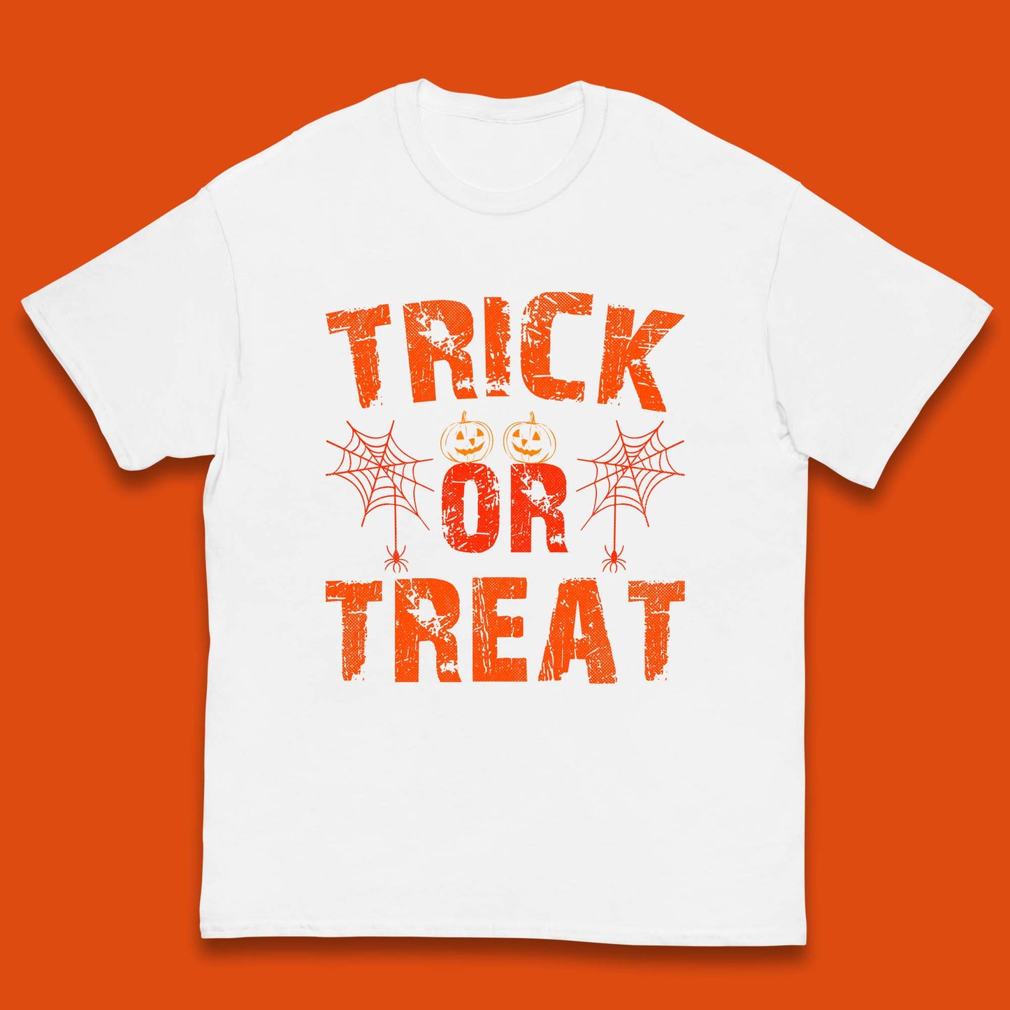 Trick Or Treat Happy Halloween Horror Scary Spooky Season Vibes Kids T Shirt