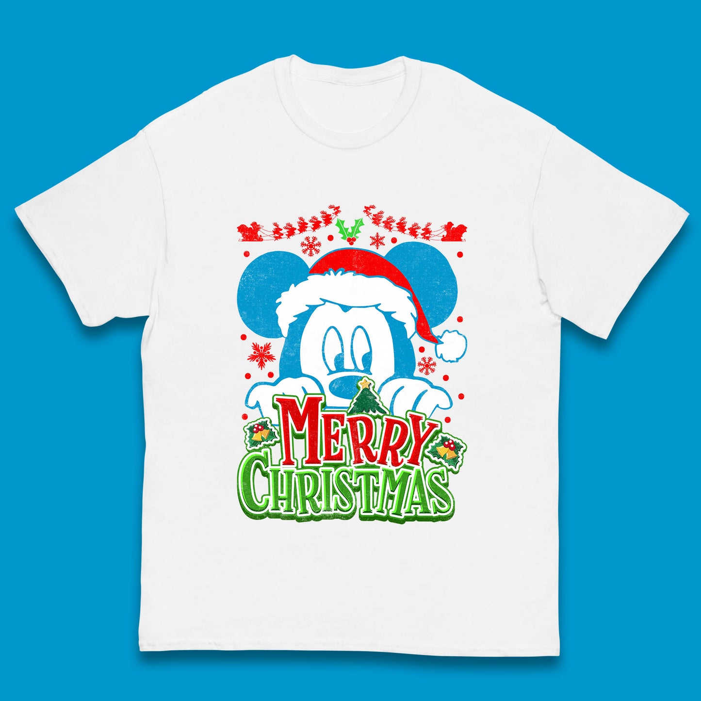 mickey mouse christmas t shirt