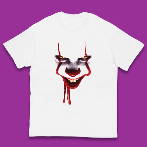 Pennywise Clown IT Chapter 2 Halloween Horror Movie Character Kids T Shirt