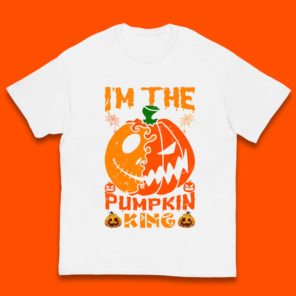 I'm The Pumpkin King Halloween Jack Skellington Pumpkin Nightmare Before Christmas Kids T Shirt