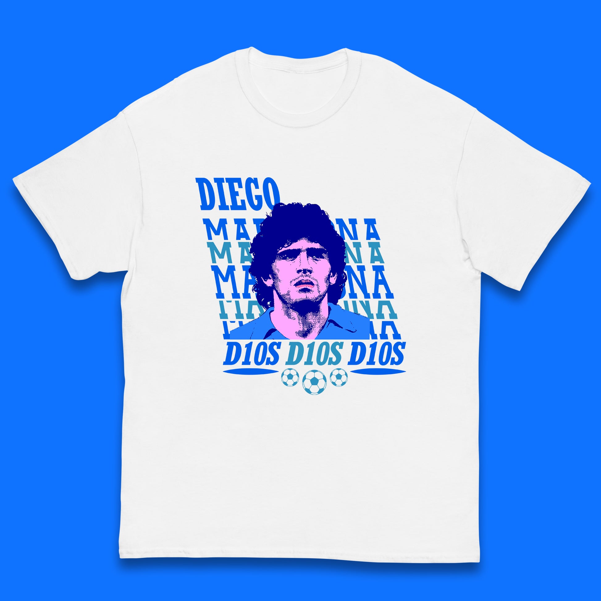 Childrens Diego Maradona Soccer Jersey