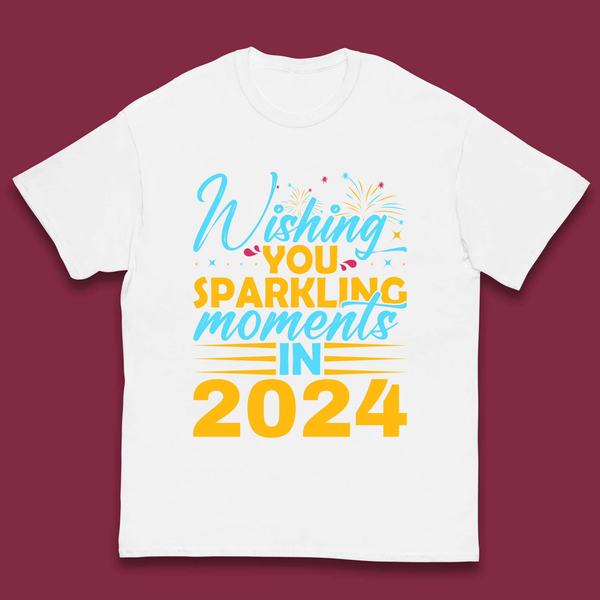 Wishing You Sparkling Moments In 2024 Kids T Shirt Spoofytees   White KidsT Shirt 432553dc 9fc5 4fa8 A195 901bfe048a56 