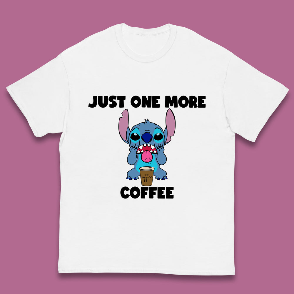 Just One More Coffee Disney Stitch Drink Coffee Disneyworld Lilo