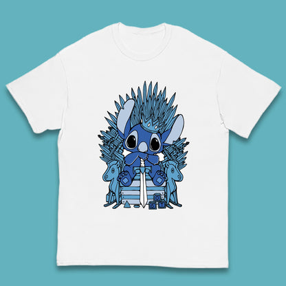 Disney Stitch Game Of Thrones Movie Parody The Throne Lilo And Stitch Kids T Shirt