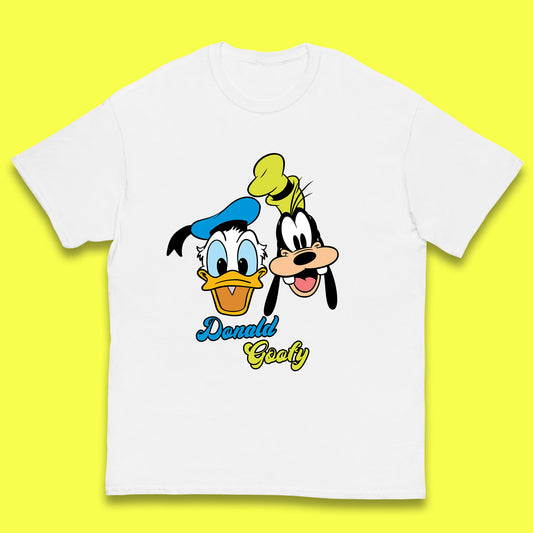 Disney Cartoon Characters Donald Duck And Pluto Goofy Face Disney World Trip Disney Vacation Kids T Shirt