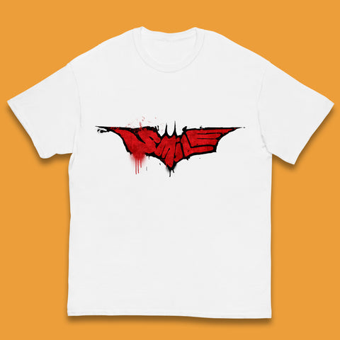 Smile Batman Logo Batman Beyond Superhero Animated Television Series DC Comics Superhero Kids T Shirt