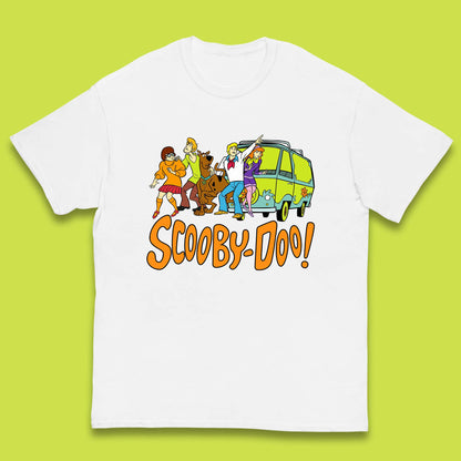 Halloween Scooby Doo & Gang Horror Van Scary Mystery Machine Kids T Shirt